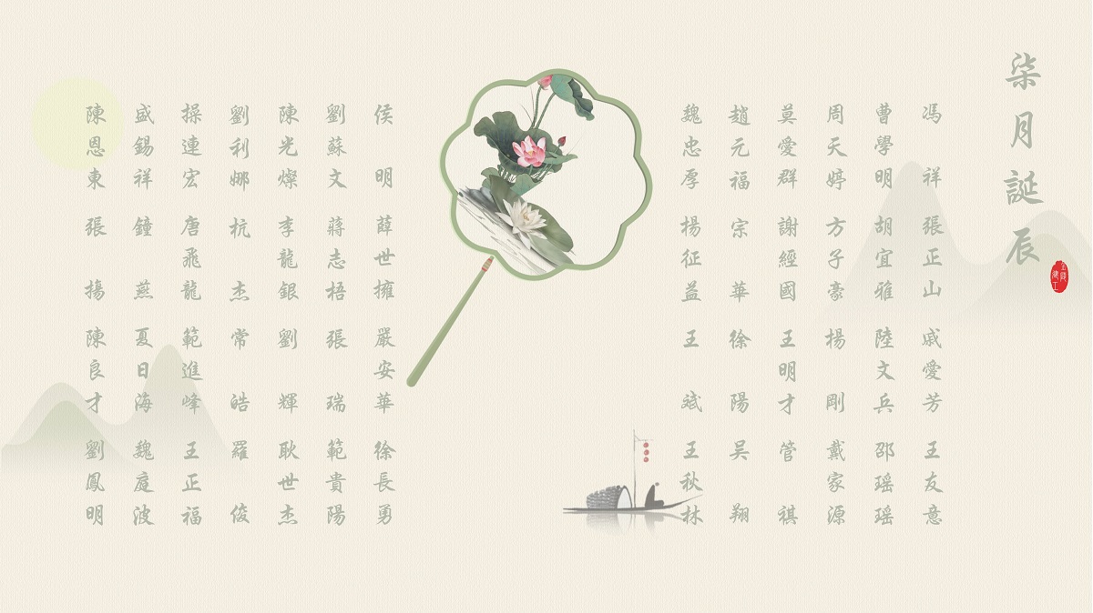 【生日祝?！抗ё?月生日的員工生日快樂！